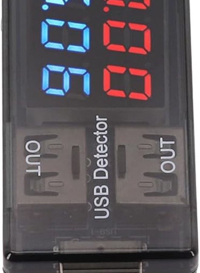 USB Tester Dual Display Digital Power Meter Battery Capacity Voltage Current Monitor - Image 3